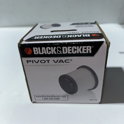 PVF110 Black & Decker Pivot Vac Filter for PHV1810 PHV1210 vacuum NIB