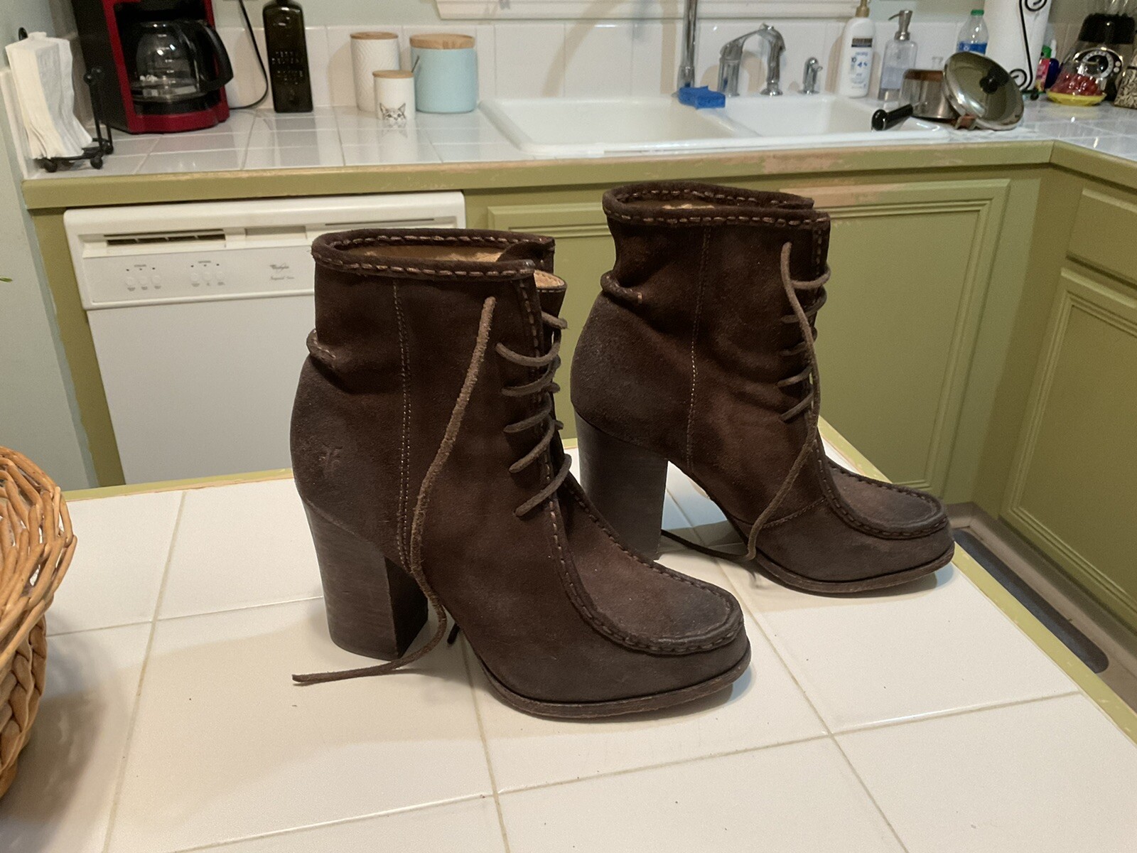 frye parker bootie