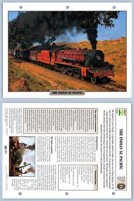 Indian XC Pacific - Distant Lands - Legendary Trains Maxi Card