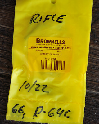 RUGER Extractor Extracter Spring Mark 1 2 MK I II Part B15 | eBay