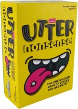 Utter Nonsense Naughty Edition - The Crazy Board Game of Voices and Accents 17+