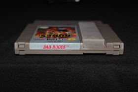 Bad Dudes NES Nintendo Authentic Tested Works! Cart Only!
