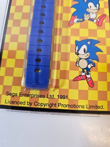 Sonic The Hedgehog Watch Sega Rare 1991 Retro - Neu in OVP! - Bild 5 von 9