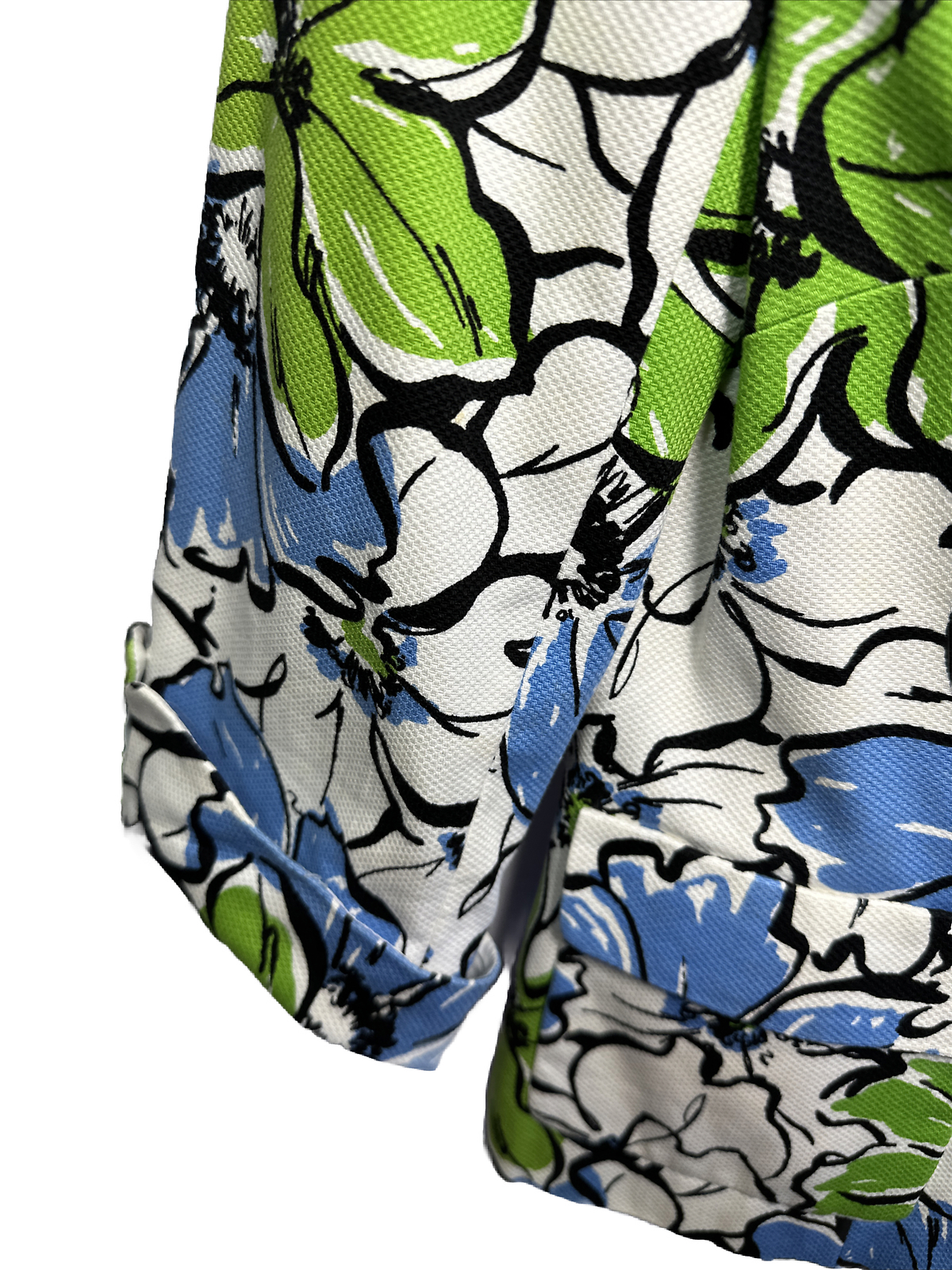 Grace Elements Lined Jacket Collared Floral Abstr… - image 3