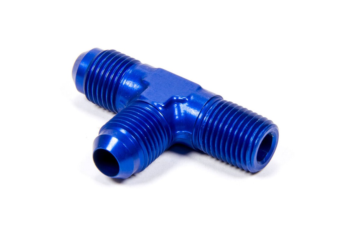 Aeroquip Aluminum Run Tee #6fl/1/4in P Aeroquip Aluminum Run Tee #6fl/1/4in P
