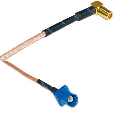 RG316 SSMB ANGLE FEMALE to Fakra C Male RF Cable Rapid-SHIP LOT