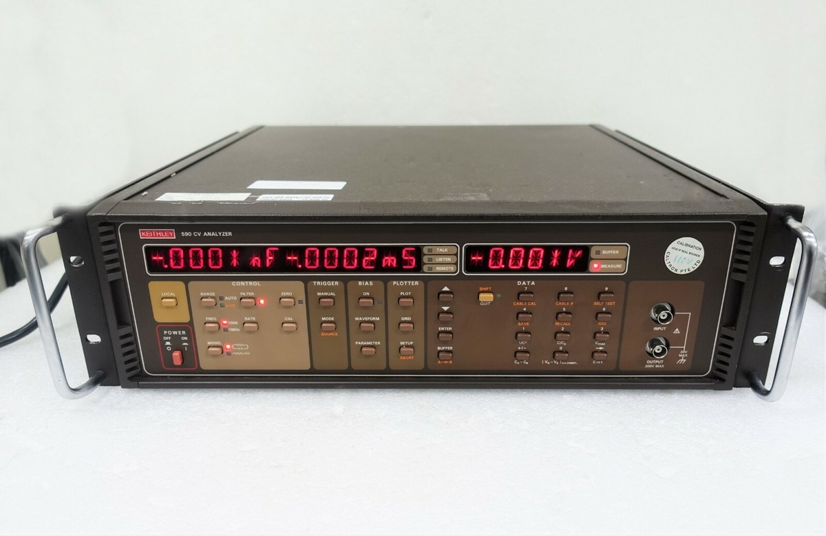 KEITHLEY 590 CV ANALYZER 590CV *POWERS UP SUCCESSFULLY* | eBay