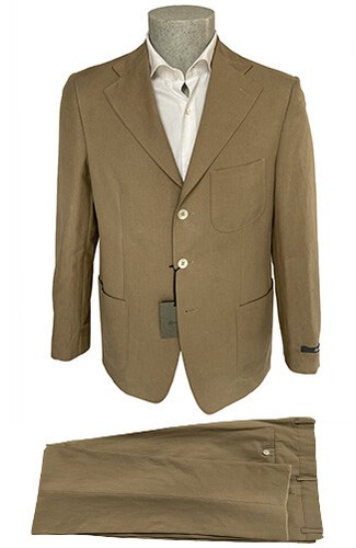 Abito sartoriale uomo Reporter, taglia 50 DROP 6 beige in cotone e lino,  -70%. | eBay