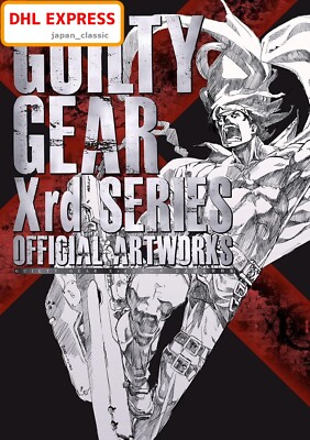 GUILTY GEAR Xrd SERIES OFFICIAL ARTWORK COLLECTION LARGE BOOK JAPANESE