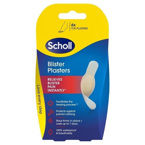 SCHOLL  TOE BLISTER PLASTERS  - 6PCS