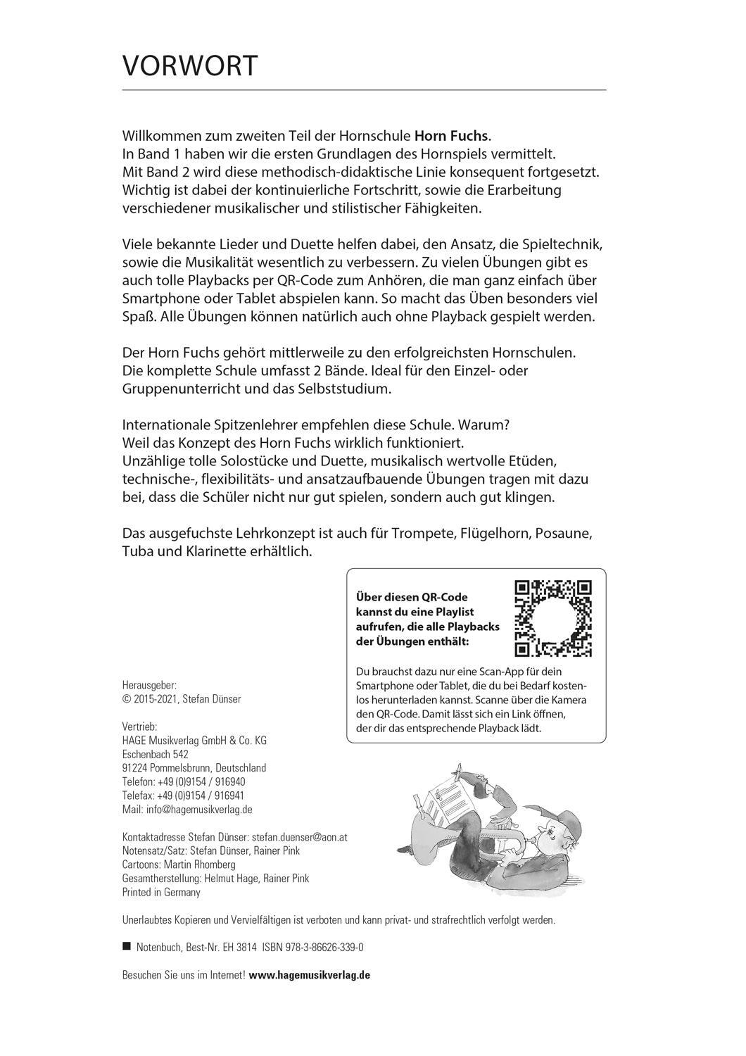 Thumbnail - Horn Fuchs Band 2 Stefan Dünser