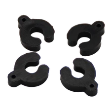 Plastic Front Upper Arm Spacer 4PCS For 1/5 HPI RV KM BAJA 5B 5T 5SC