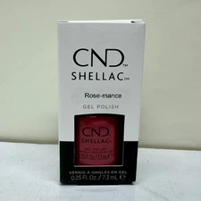 CND Shellac UV Gel Nail Polish Rose-mance 0.25oz