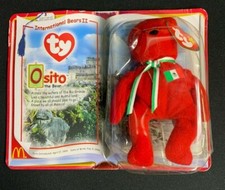 TY Beanie Baby - Osito - McDonalds International Bears 2 Series 2000
