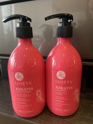 Luseta KERATIN Shampoo & Conditioner Set 2 x 500ml
