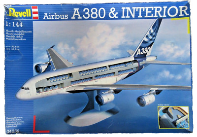 Revell Bausatz 1:144 Airbus A 380 & Interieur Art Nr 04259