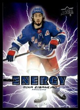 2019-20 Upper Deck Pure Energy Mika Zibanejad New York Rangers #PE-16