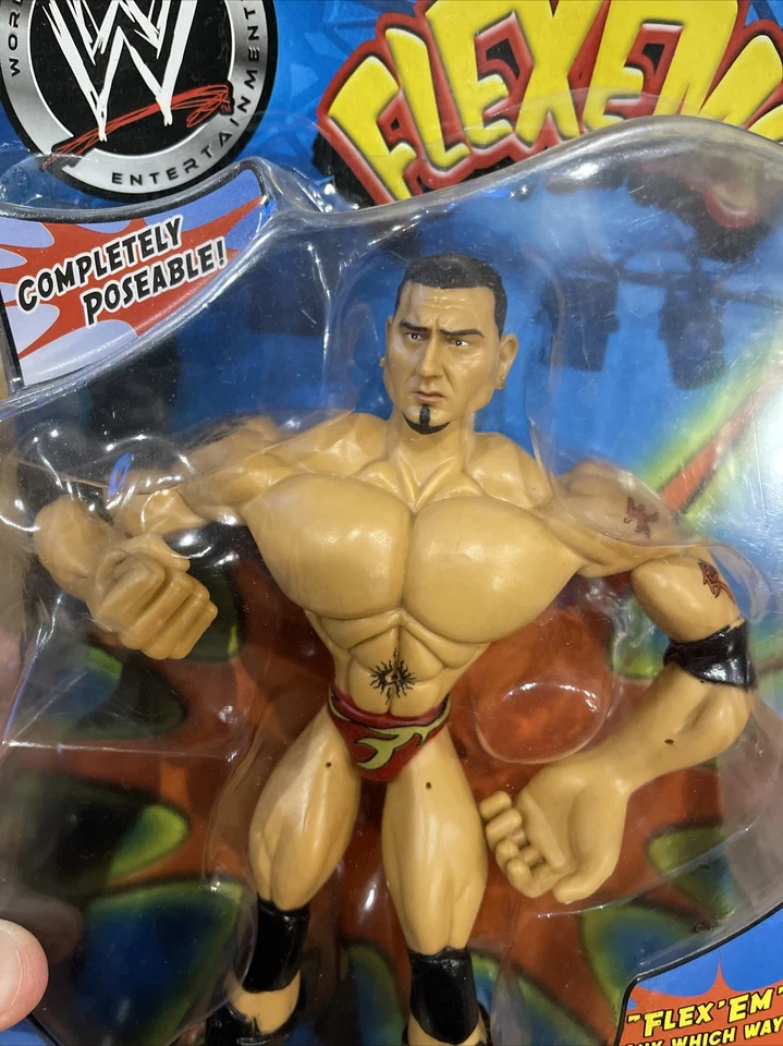 2003 Jakk's Pacific Flex'ems "Batista" Позируемая Экшн-фигурка WWE Новая - Изображение 2 из 4