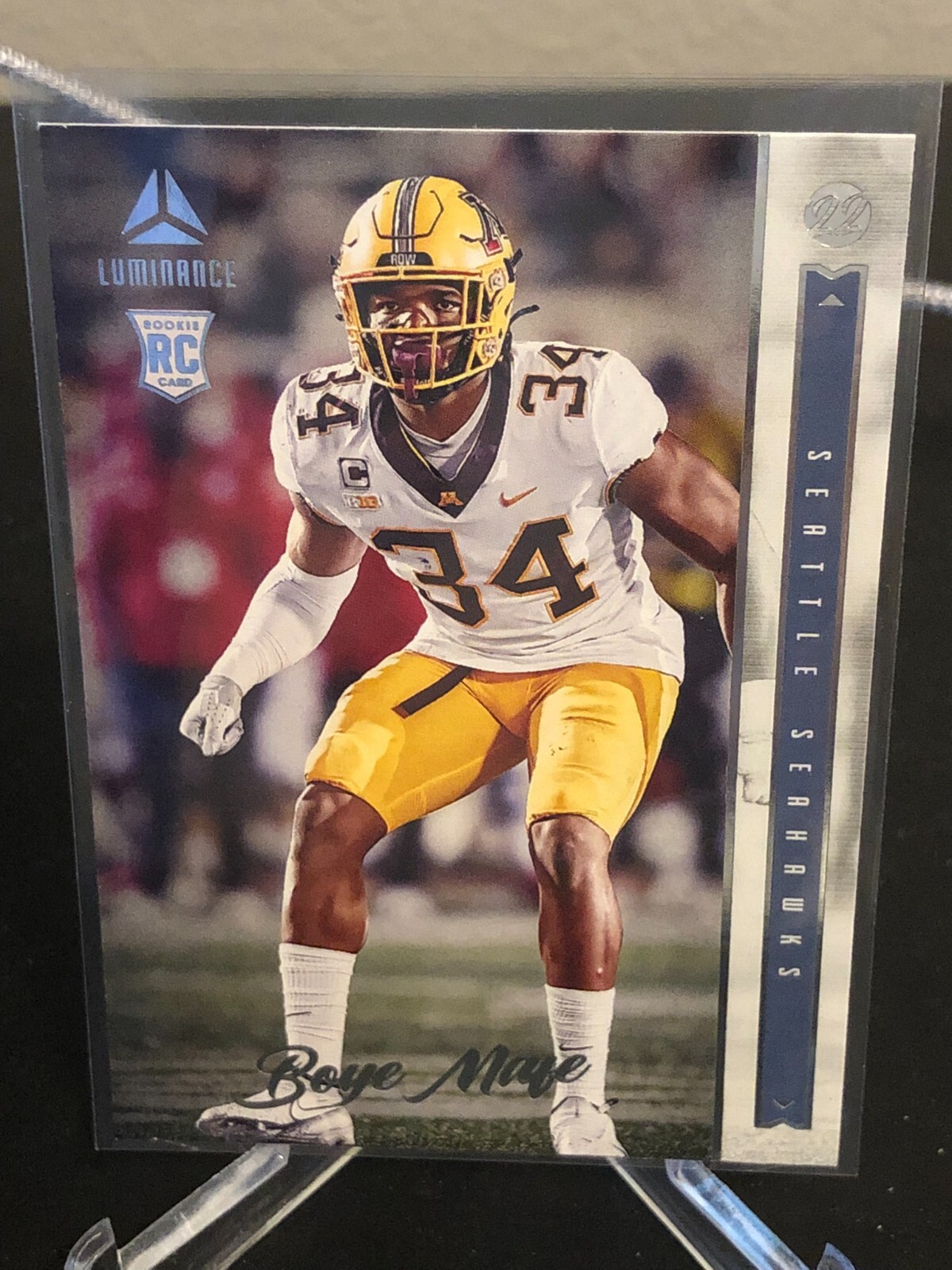BOYE MAFE RC 2022 Panini Luminance #159 ROOKIE NFL Seahawks Vertical 