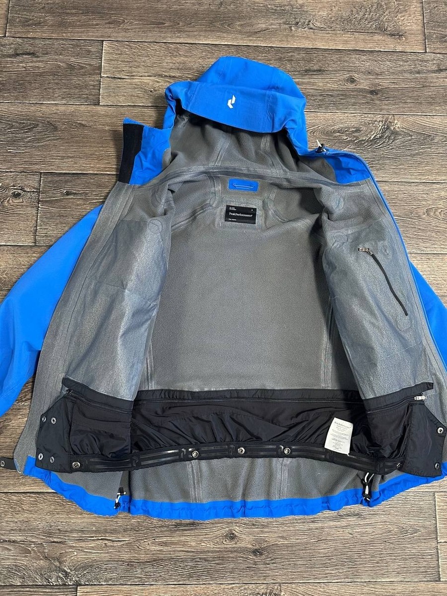 peak performance gore-tex recco ski jacket men gorpcore
