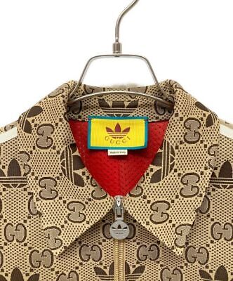 GUCCI x Adidas GG Trefoil Zip Jacket Size M Men's Authentic GUCCI x Adidas GG Trefoil Zip Jacket Size M Men's Authentic