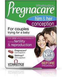 Vitabiotics Pregnacare His And Her Conception Tablet 60 Tablets For Couples Ebay