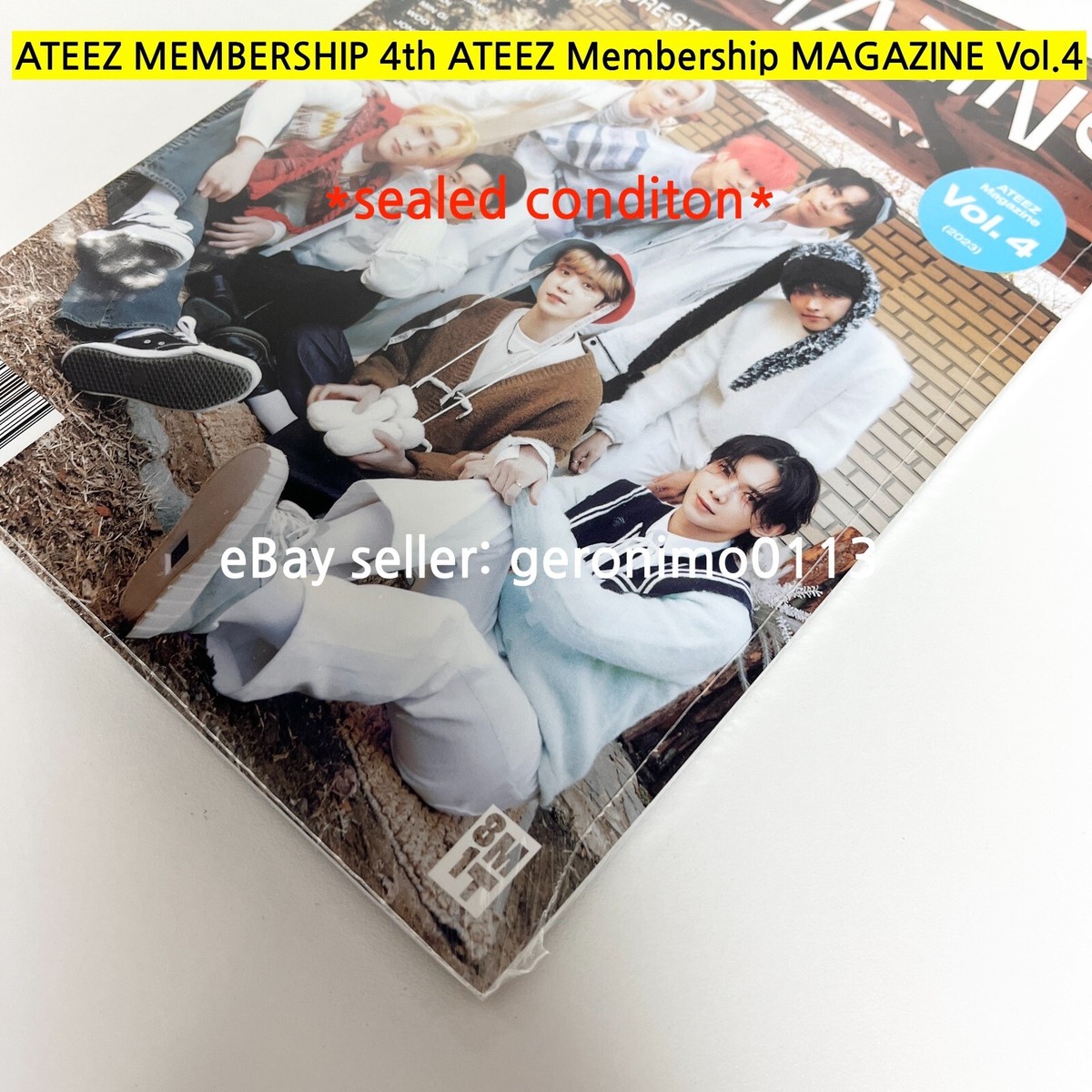 FINAL] ATEEZ MEMBERSHIP 4th ATEEZ Membership MAGAZINE Vol.4/ ATEEZ