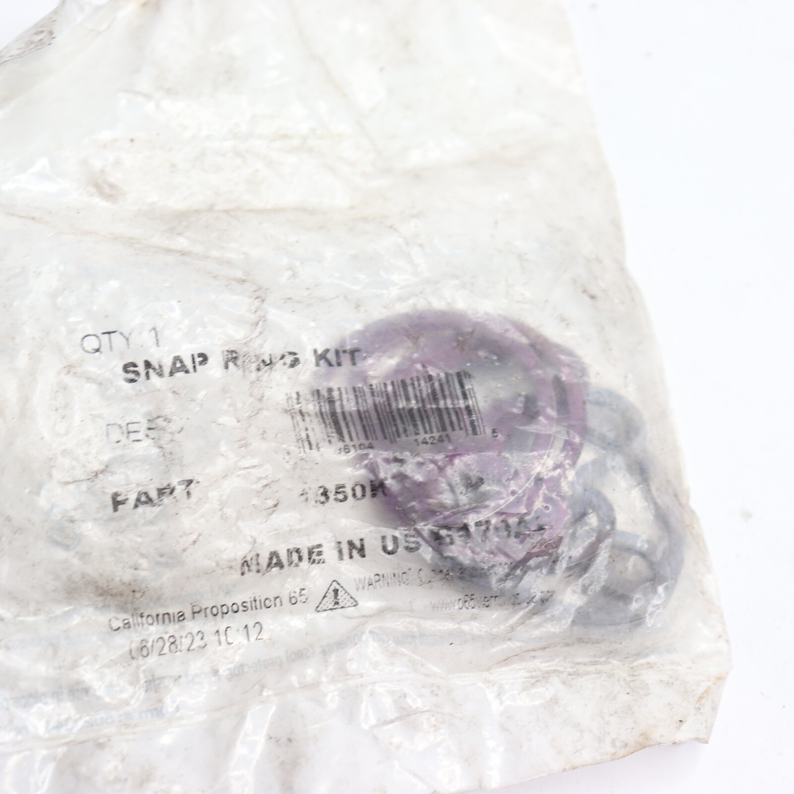 (6Pk) Spicer Universal Joint Snap Ring Kit 1350K eBay