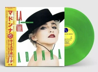 New! Sealed Madonna- La Isla Bonita RSD 2019 Exclusive Green Colored 12'' Vinyl .