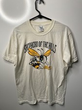 Vintage Shepherd Of The Hills Short Sleeve T Shirt Hornets Yellow Size Medium