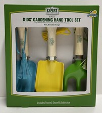 Kids Gardening 3pc Tool Set Trowel, Shovel  Cultivator Kids Hand Tools Durable