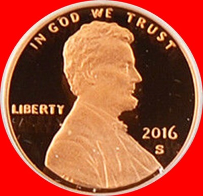2016 S Union Shield Cent Deep Cameo Gem Proof