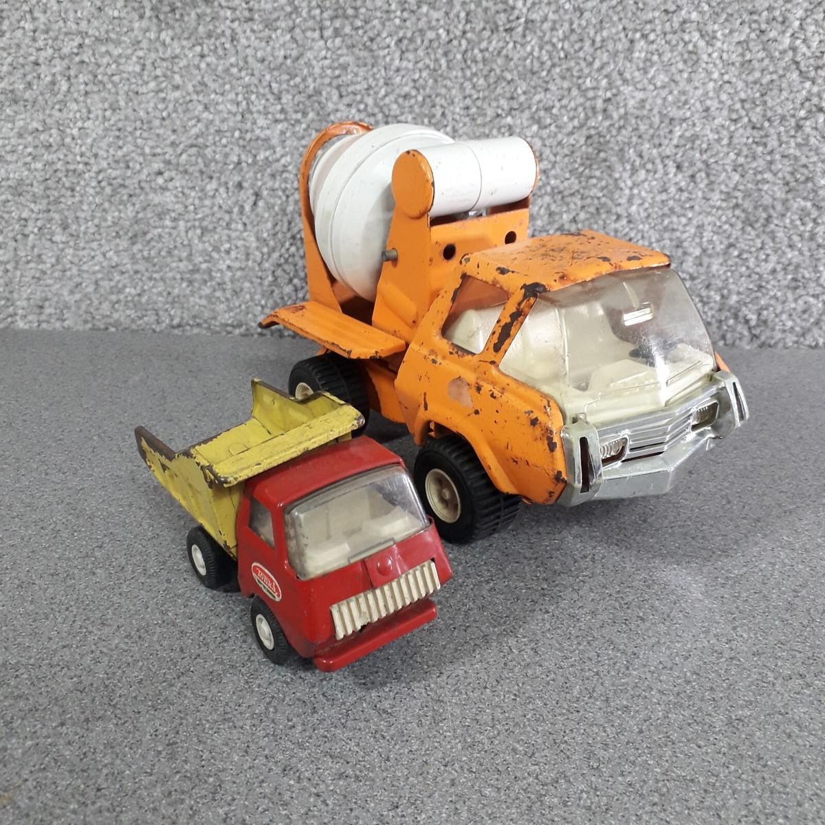 Tonka Toys Vintage Small Tipper And Cement Mixer UK