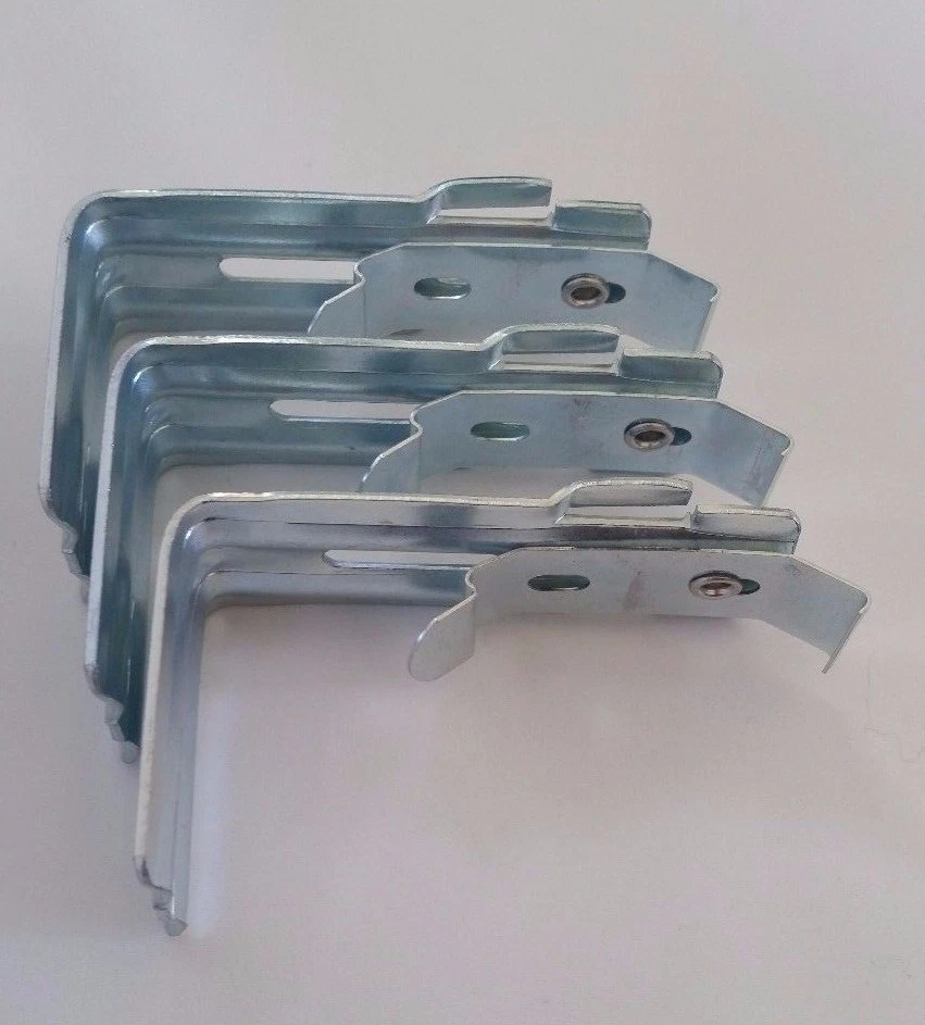 Vertical Blind Wall Mount Brackets with Clips and Built in Valance