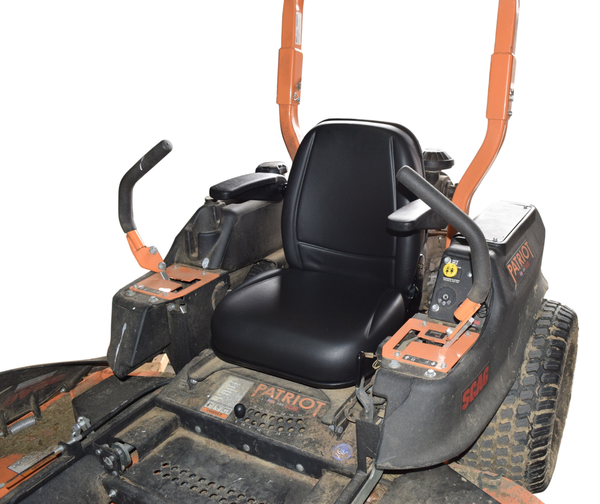 Zero Turn Mower Seat Armrests and Slides John Deere Hustler Exmark