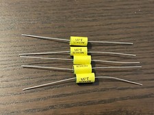 5 New .05 uf 630v Yellow Film Capacitors Guit...