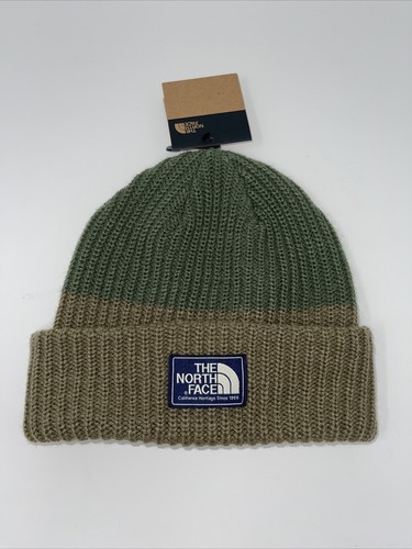 The NorthFace Beanie-Brown/Thyme Size 