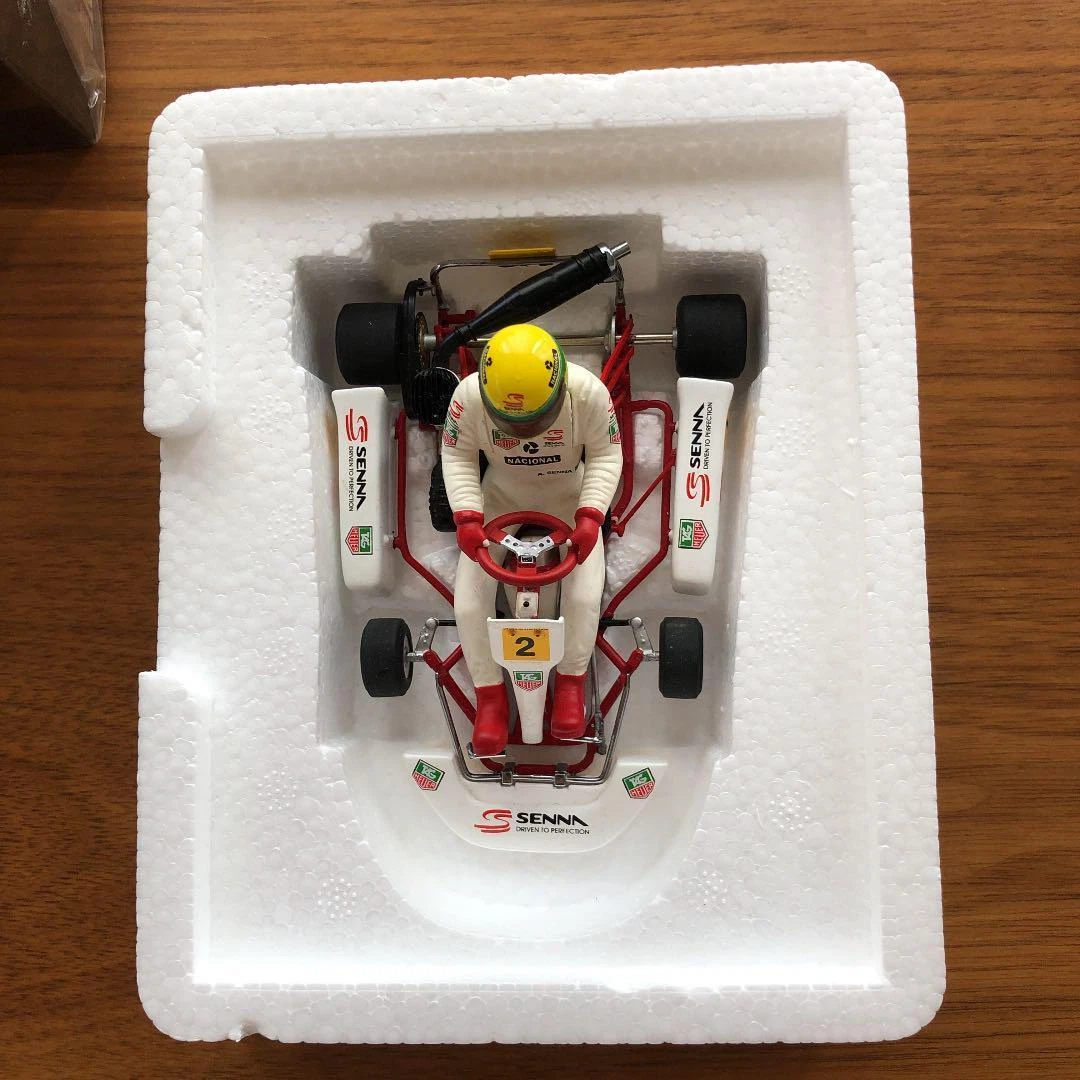 ミニチャンプス？ 1/18 カート Paris-Bercy 1993 A・セナ 1/18 Kart Paris Bercy 1993 Ayrton Senna | #269933332