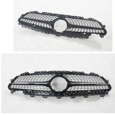 Black Front Bumper Grille For Mercedes Benz CLS C257 CLS450 19-22 Black Front Bumper Grille For Mercedes Benz CLS C257 CLS450 19-22
