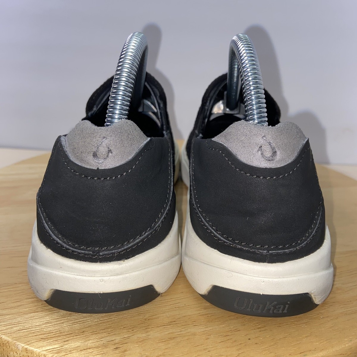 Olukai Lae’ ahi man’s loafers shoes black size 8 OluKai Lae main image 3
