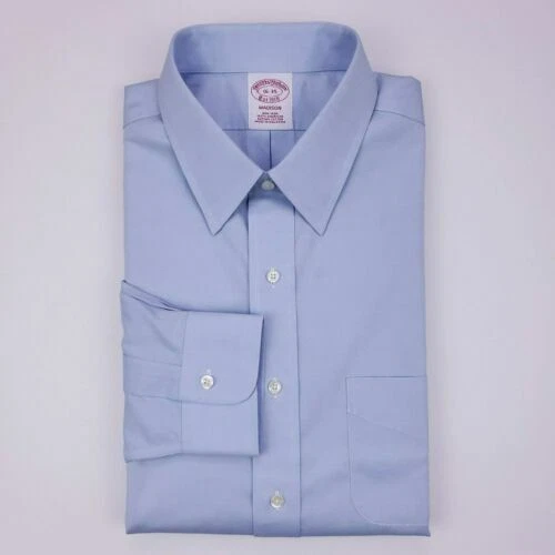 Camicie classiche da uomo blu Brooks Brothers