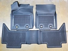 Toyota Tacoma 2018-21 AT Double Cab All Weather Rubber Floor Liner Mat OEM NEW