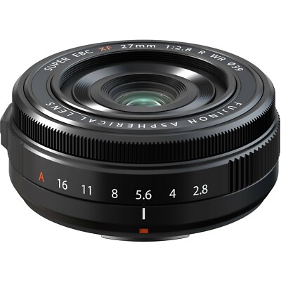ほぼ新品　XF 27mm f2.8 R WR Fujifilm XF 27mm f/2.8 R WR Pancake Lens for sale online | eBay
