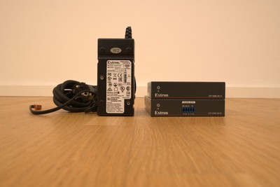 Set: Extron DTP 4k HDMI 230 TX und DTP 4k 330 RX -4K HDMI über Cat.6 Kabel