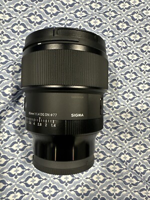 Sigma 85mm F1.4 DG DN / Art Telephoto Lens - Sony