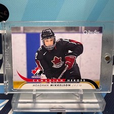 2009-10 O-Pee-Chee #CB-MM, MEAGHAN MIKKELSON SP RC 🔥🔥🔥 Women Canadian Rookie