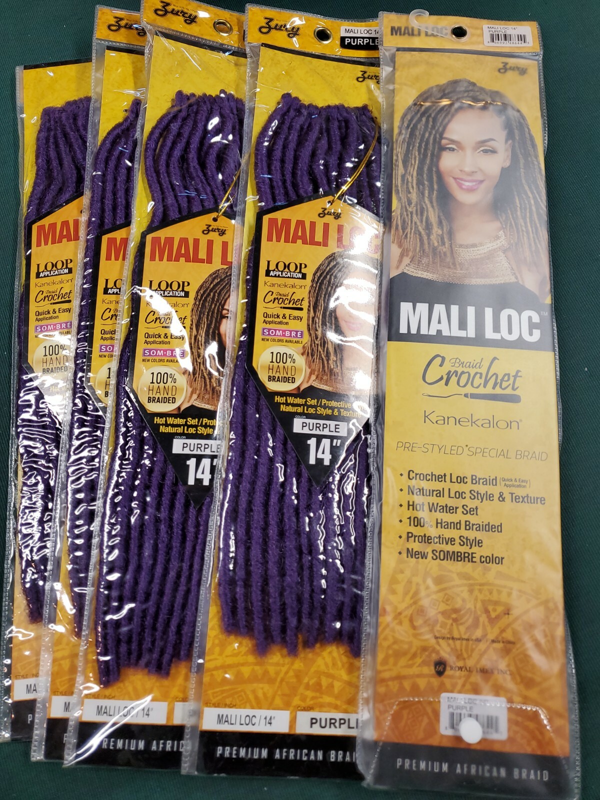 Zury Crochet Braiding Hair Purple 5PACK SPECIAL!! | eBay