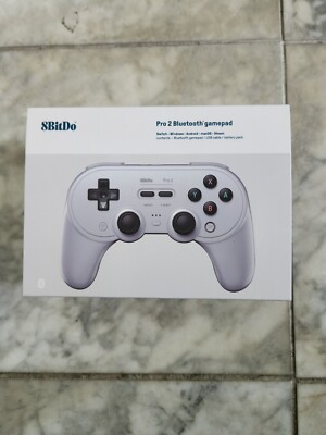 8Bitdo Pro 2  Bluetooth Gamepad for Nintendo Switch - Gray Edition (Brand New)