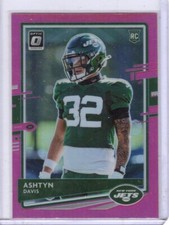 2020 Panini Donruss Optic Prizm Pink RC #145 Ashtyn Davis New York Jets