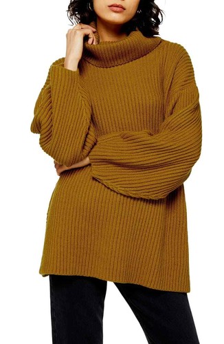 TOPSHOP Womens Size:LARGE 12 Turtleneck 